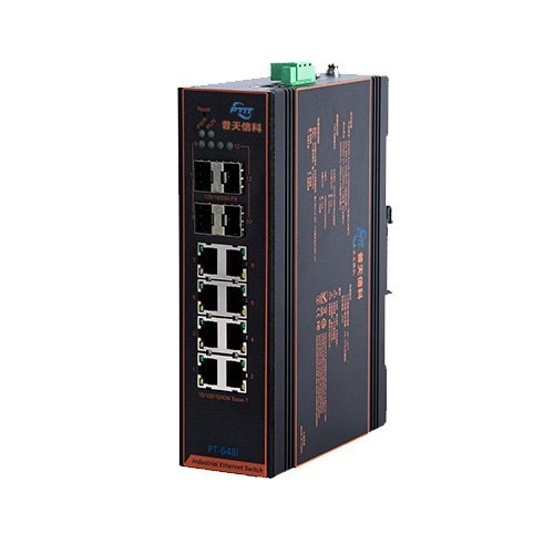 2光4電千兆POE工業交換機